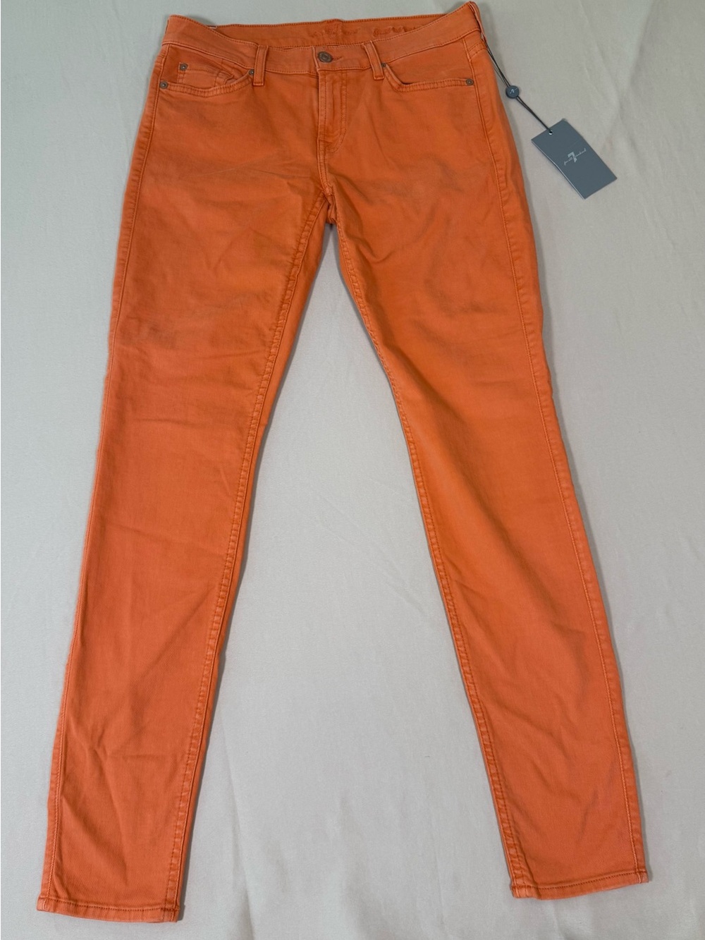 7 For All Mankind Gwenevere Skinny Jeans, NWT, size 30.